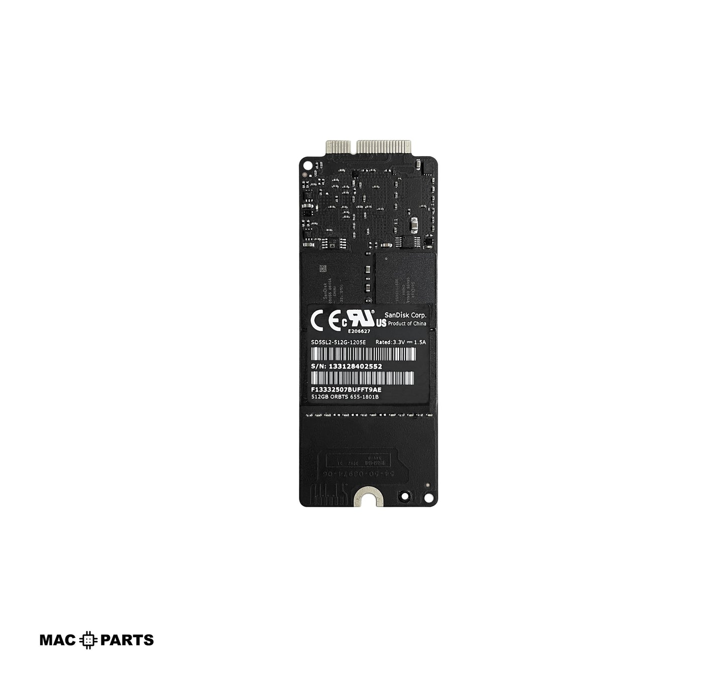 Apple Genuine Macbook Pro (128GB/256GB/512GB/768GB) SSD For A1425 A1398 2012 - 2013